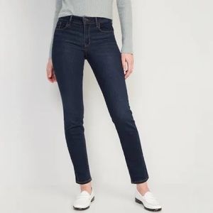 Old Navy Power Slim Straight High Rise Jeans